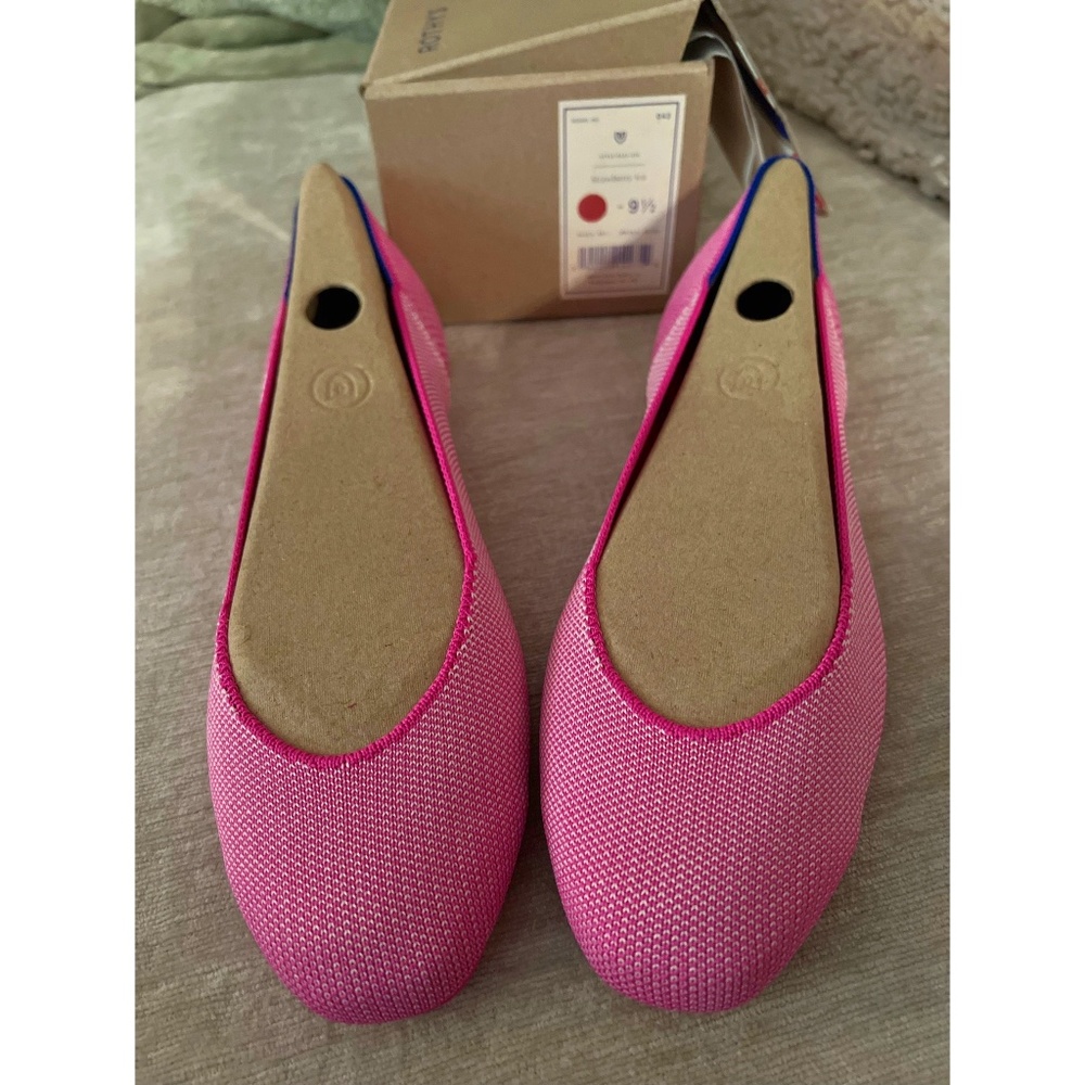 Rothy's The Square, Pink, Size 91/2, New In Box, Sold Out Everywhere